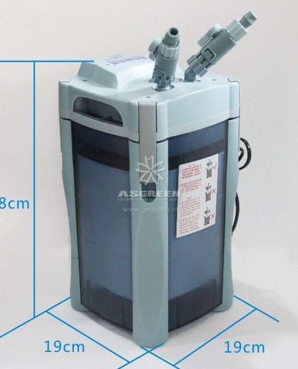 Máy lọc bể cá Atman EF-2