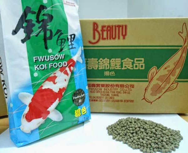 Fwusow-Koi-Food- mau sac tang nhanh cho ca koi