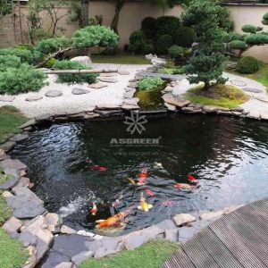 Mẫu hồ cá Koi truyền thống Nhật Bản 10 Mẫu hồ cá Koi truyền thống Nhật Bản 10