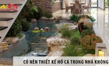Có nên thiết kế hồ cá trong nhà không?